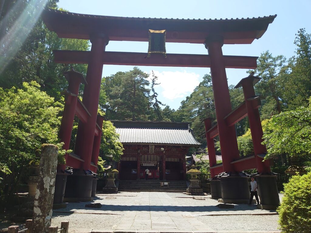 富士浅間神社 鳥居